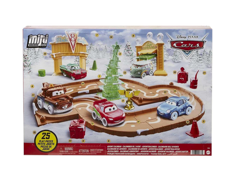 Mattel Cars Mikroauta Kalendarz adwentowy